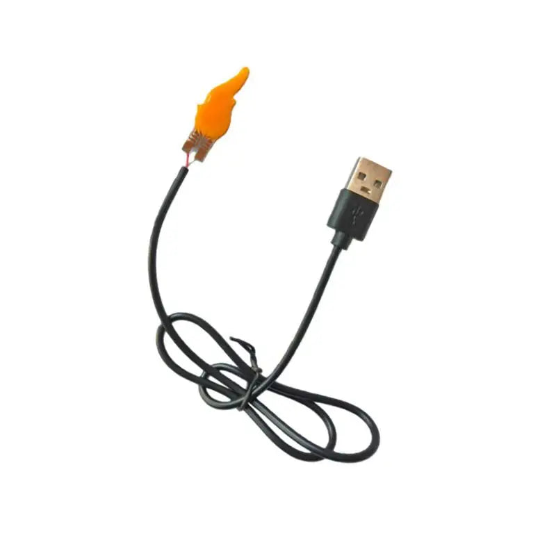 1800K Edison Flame Filament LED Flash Candle Light DC5V USB Interface for Bedroom Night Atmosphere Peaceful Pleasures Health and Wellness 02