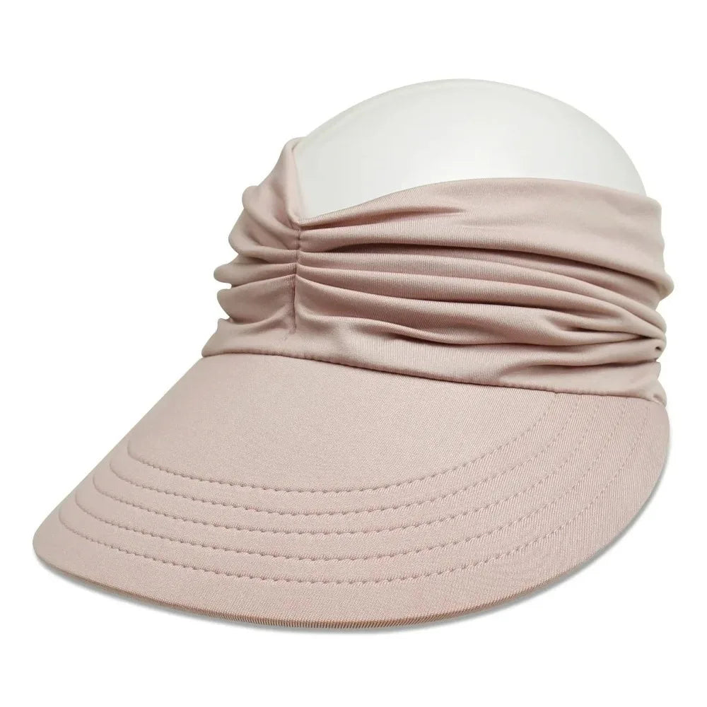 Women's Wide Brim UV Sun Hat – Beach & Outdoor Protective Cap