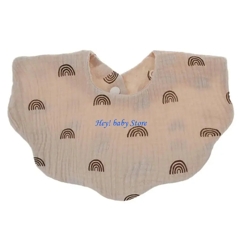 Baby Bandana Bib & Burp Cloth | Soft Cotton Drool Scarf 0-18M