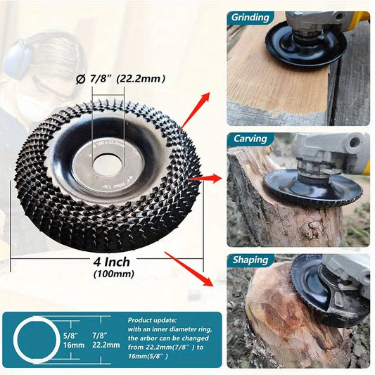 Wood Carving Disc Grinder Wheel Shaping Grinding Angle Grinders Peaceful Pleasures Health and Wellness