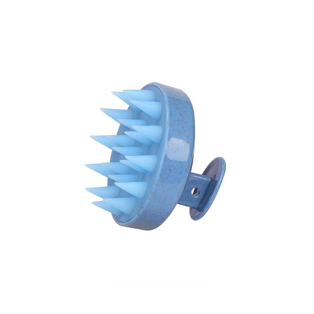 Silicone Scalp Massage Hair Wash Brush & Comb Set