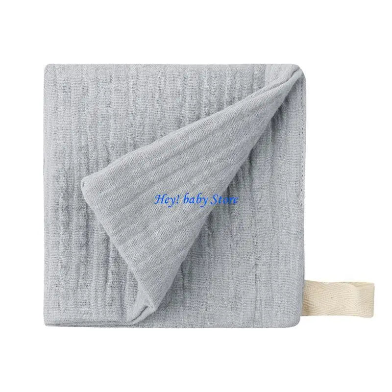 Baby Muslin Towel 23x23cm | Soft Cotton Gauze Wipe Handkerchief