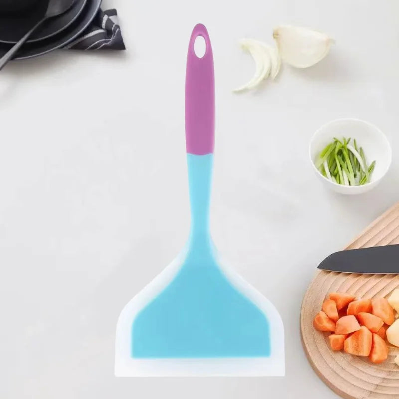Tamagoyaki Silicone Spatula – Non-Stick Egg Pan Flipper