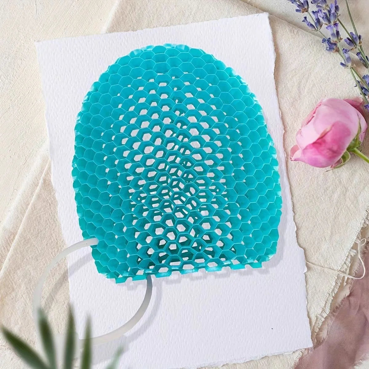 Exfoliating Shower Glove – Honeycomb TPU Body Scrubber Mitt