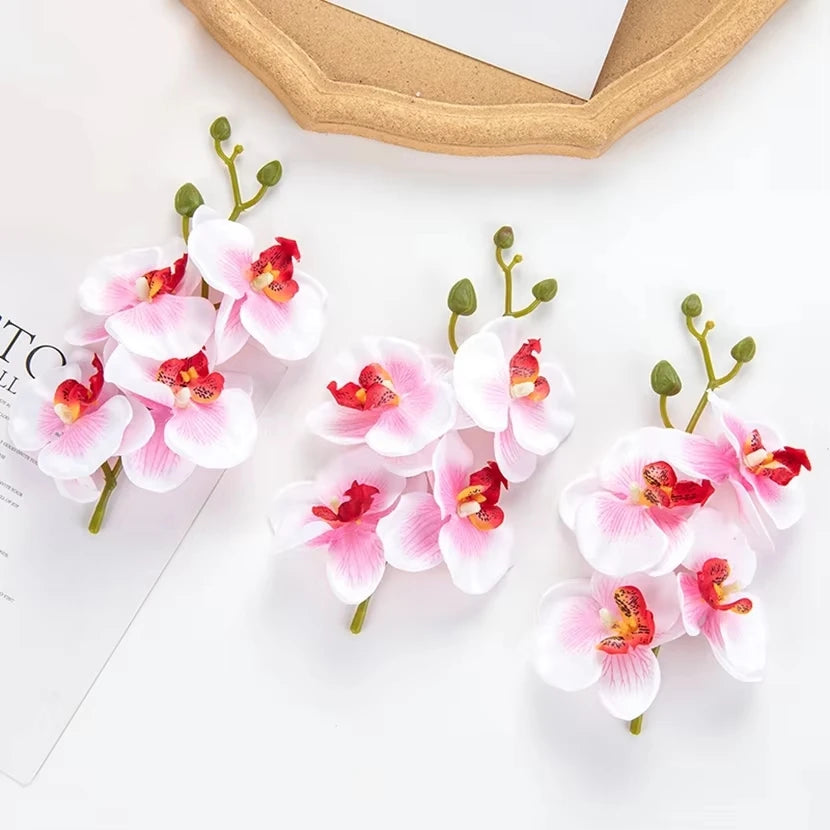 Artificial Branch Flowers 25/50 Pcs – Wedding & Home Decor