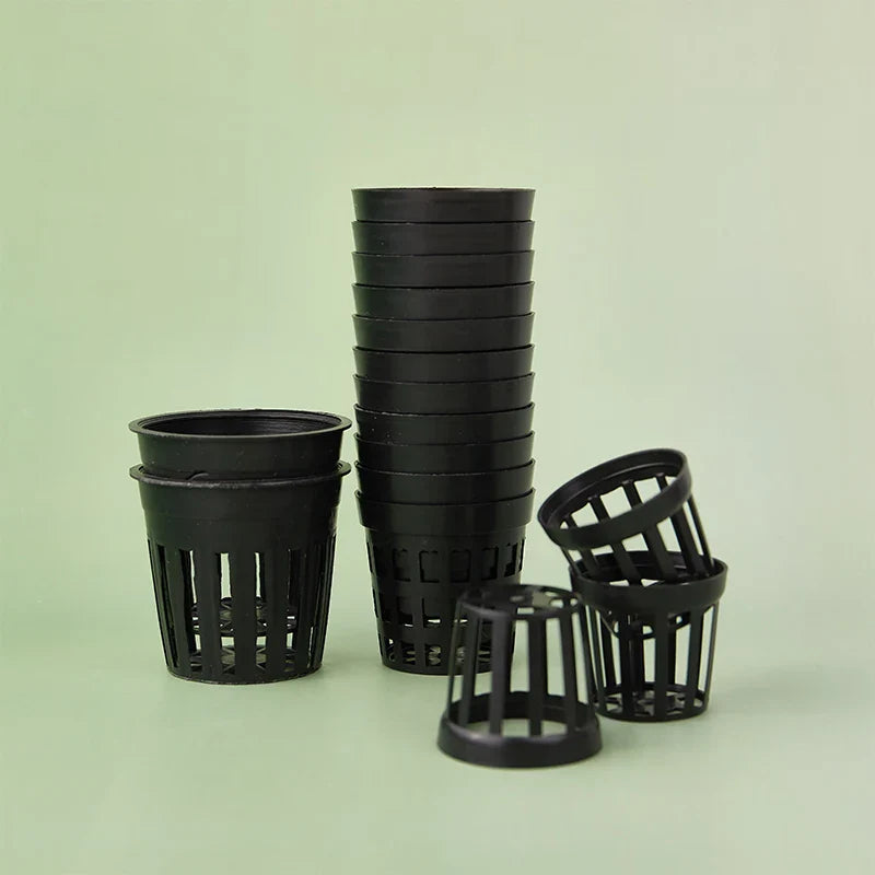 10-Pack Aquarium Plant Basket Cups | Hydroponics Planting Pots