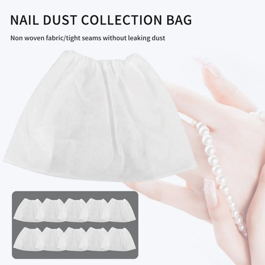 10-Pack Nail Dust Collector Bags | Non-Woven Vacuum Replacement Nail Vacuum Bags Peaceful Pleasures Health and Wellness