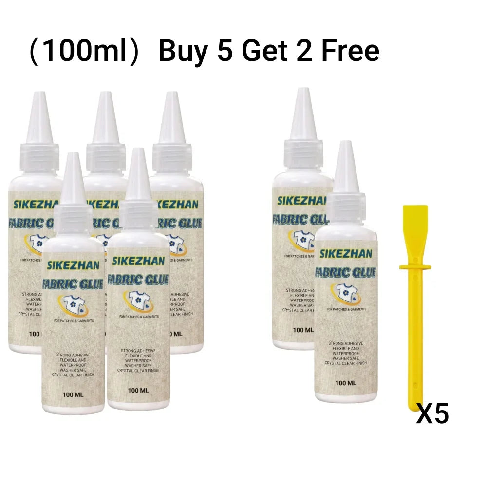 Strong Fabric Glue Kit – Washable, Waterproof No-Sew Adhesive