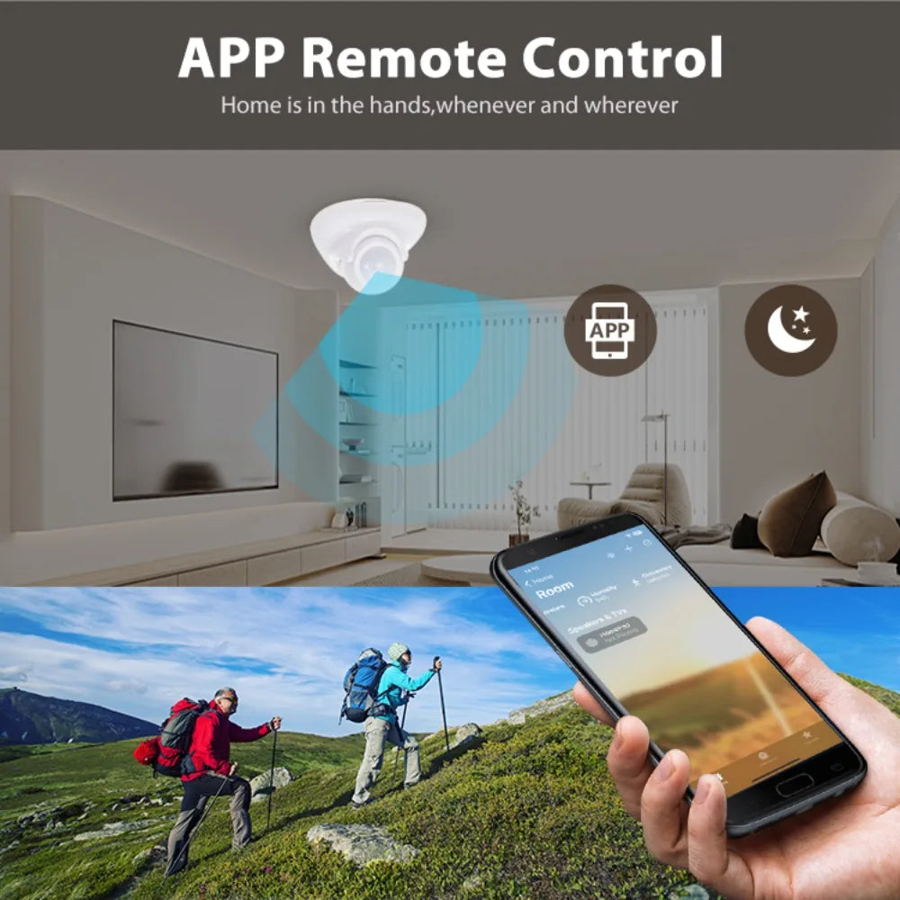 New Zigbee Mini PIR Motion Sensor Option Bright Light Vibration Detector Passive Infrared Security Burglar Alarm Detection Peaceful Pleasures Health and Wellness