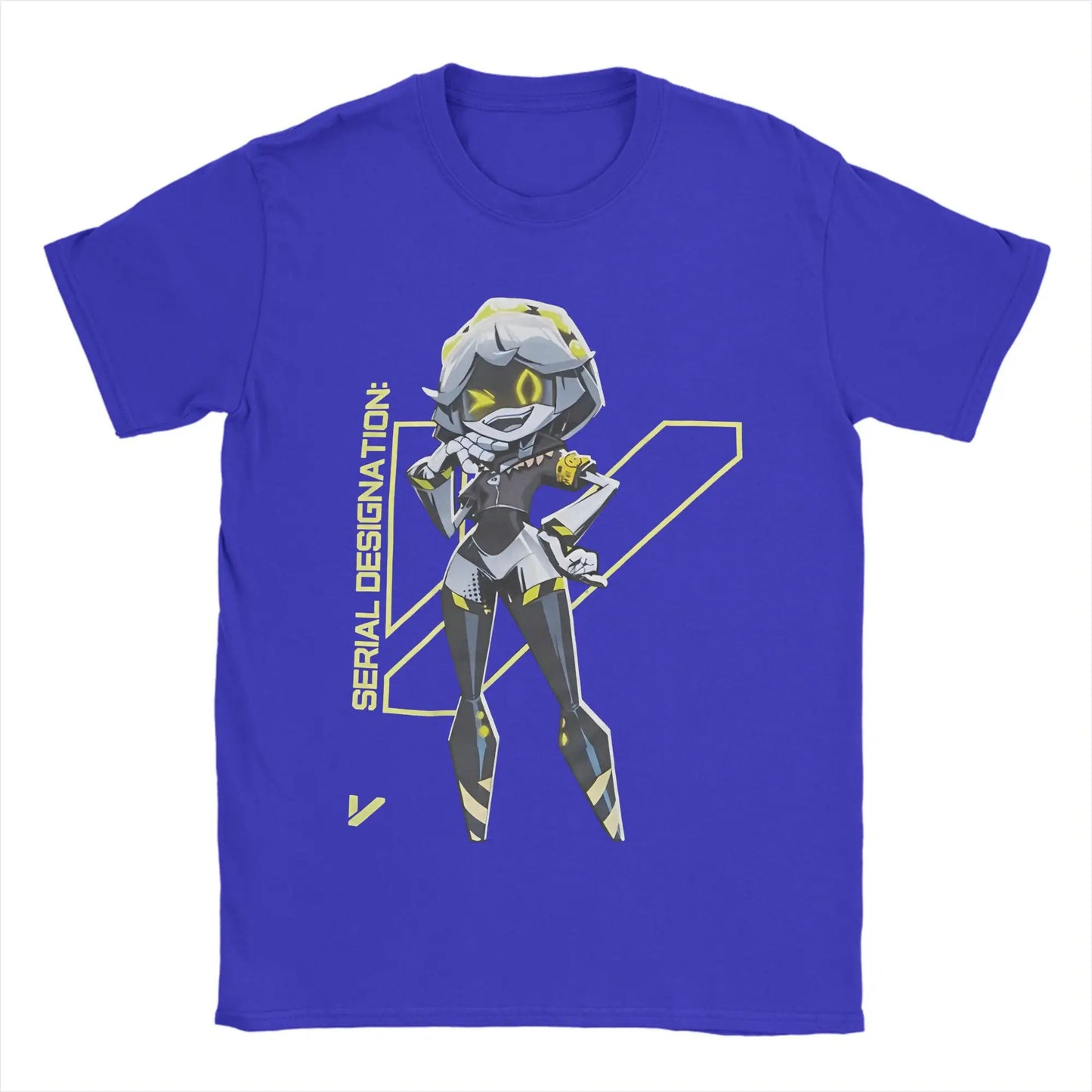 Murder Drones T-Shirts Men Game Character Funny 100% Cotton Tees Round Neck Short Sleeve T Shirt Gift Idea Clothes Peaceful Pleasures Health and Wellness