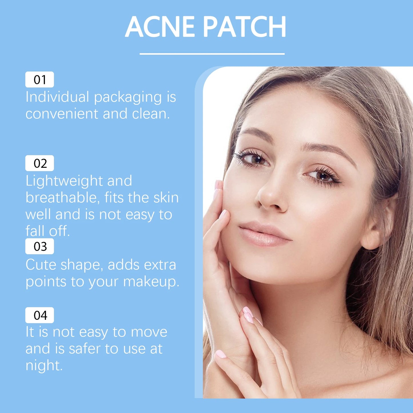 Star Shape Pimple Patches 168pc – Invisible Acne Stickers