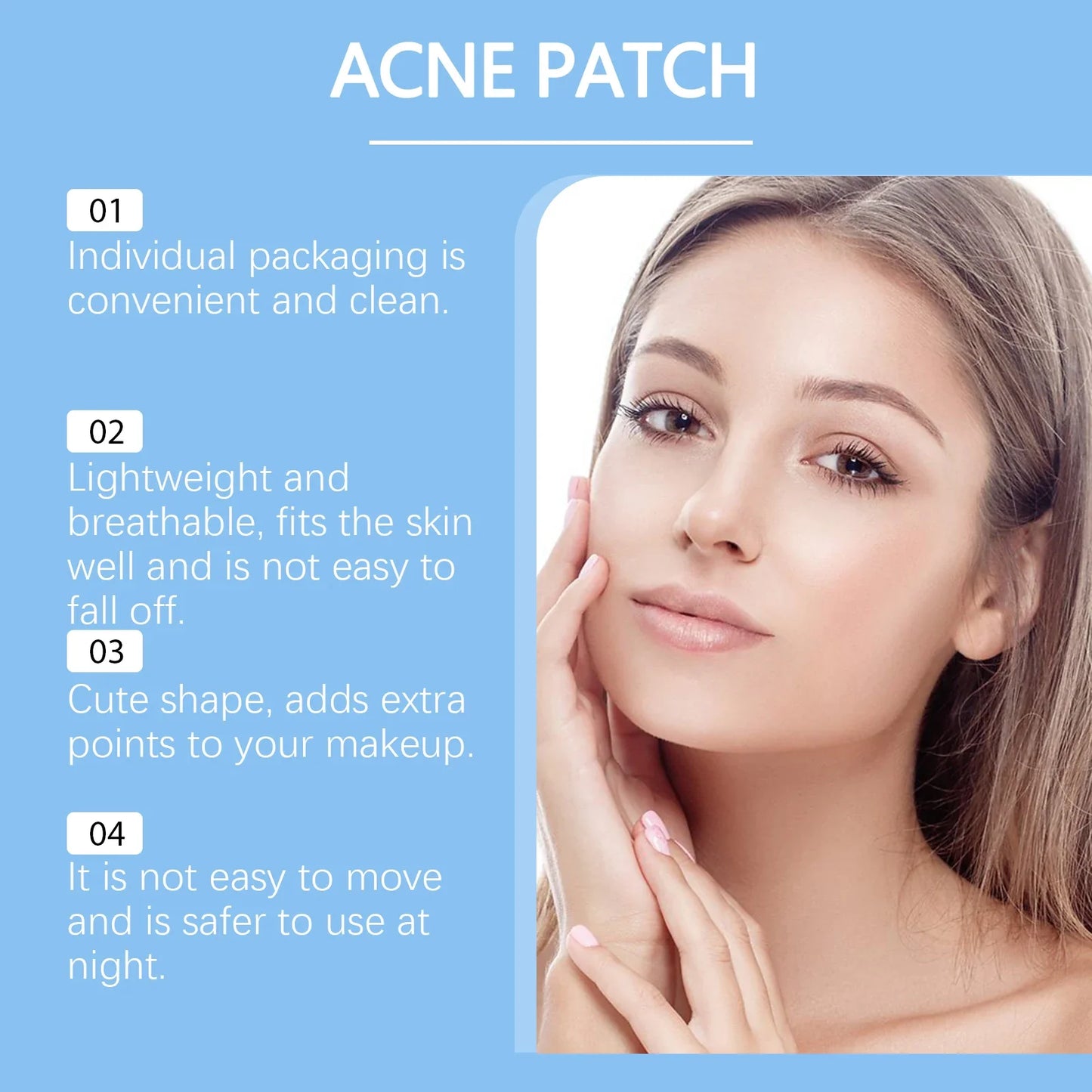 Star Shape Pimple Patches – 168pc Invisible Acne Stickers