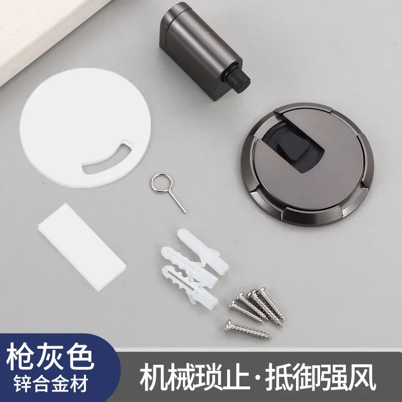 Magnetic Door Stopper – Heavy Duty, Adjustable, No-Drill