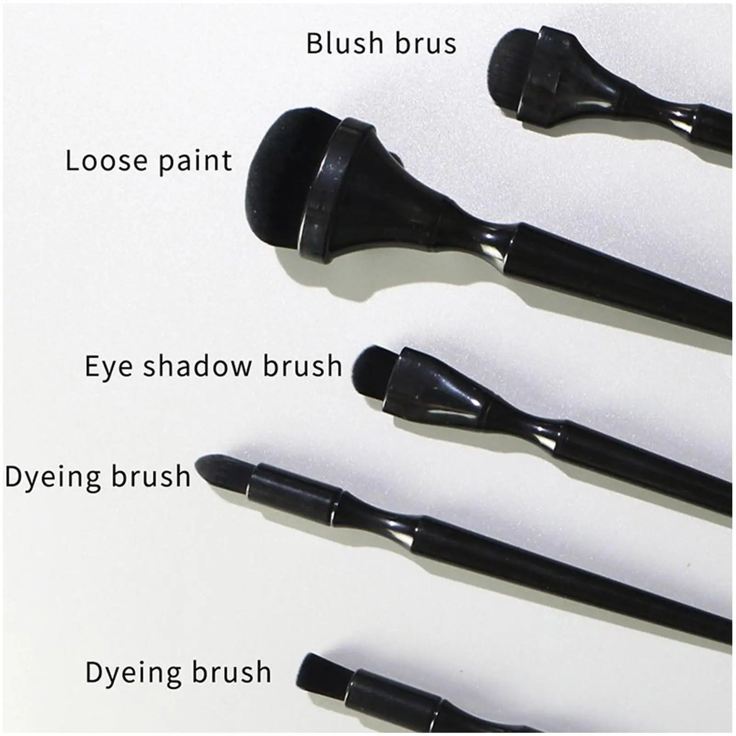 5-Piece Blending Brush Set – Charcoal, Pastel & Ink Art