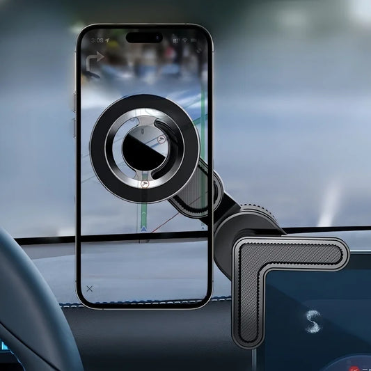 360° Magnetic Car Phone Mount – Universal MagSafe Holder Magnetic Car Mount Peaceful Pleasures Health and Wellness
