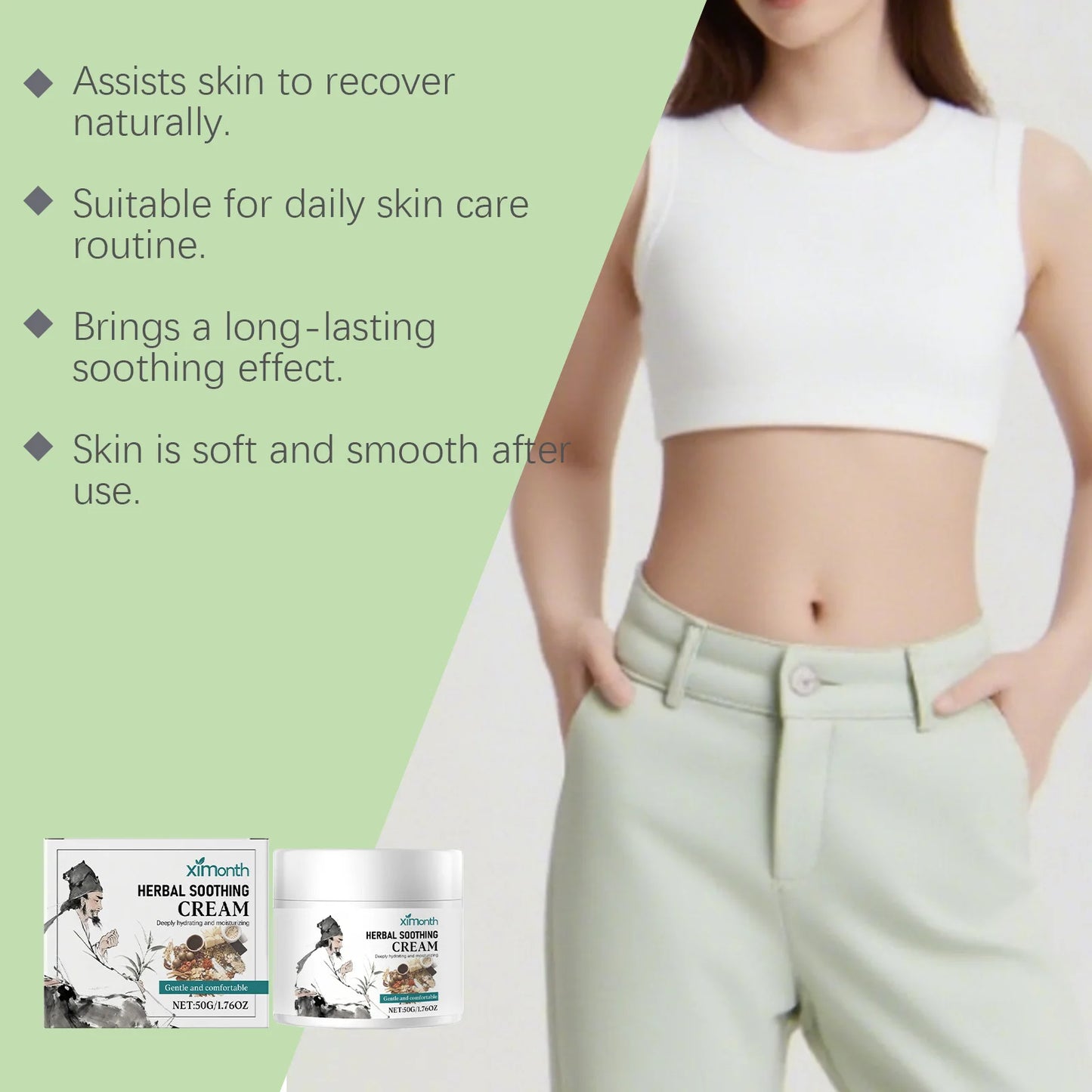 Ximonth Herbal Body Cream – Hydrating & Moisturizing Skin Care