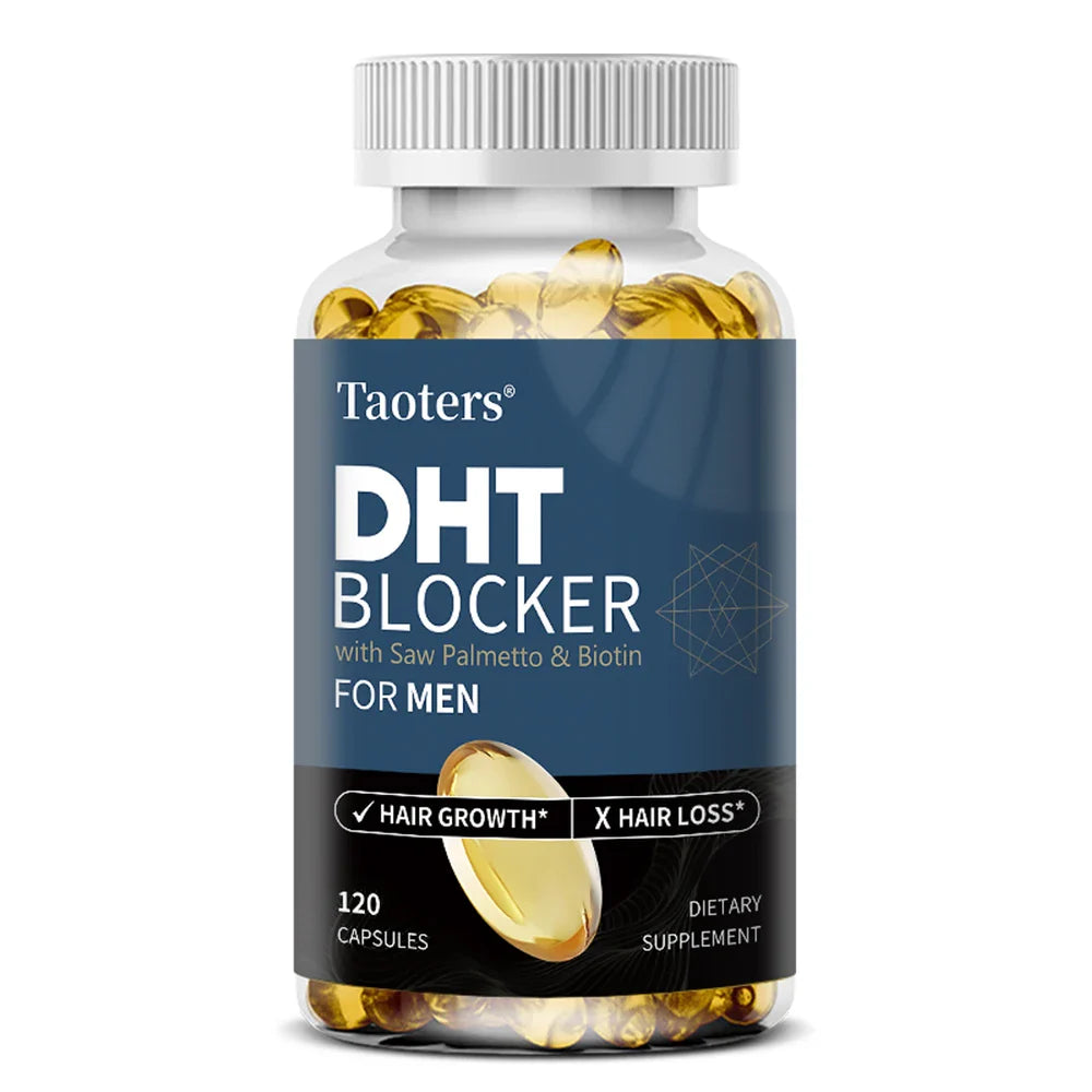 DHT Blocker Hair Growth Supplement – Saw Palmetto & Biotin