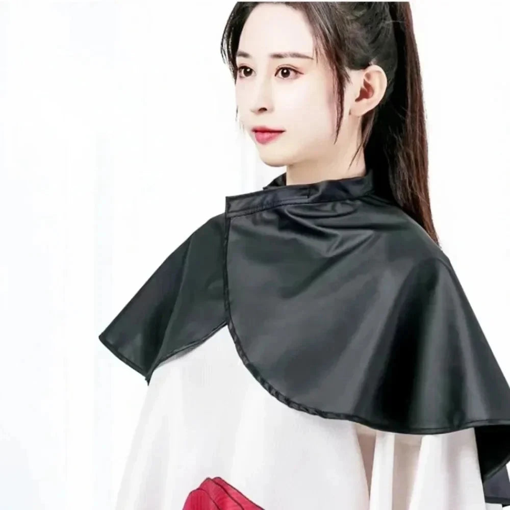 Professional Black Square Hair Cutting Cloak – Salon Barber Apron Wrap for Hair Tint & Styling Peaceful Pleasures Health and Wellness