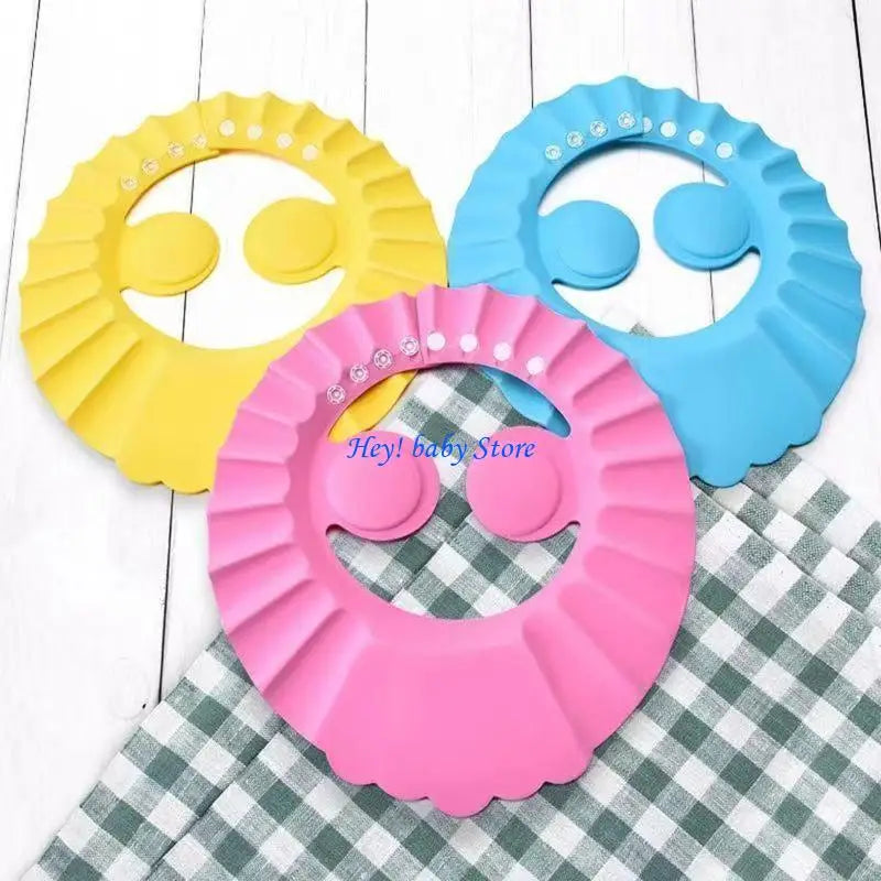 Adjustable Baby Shower Cap Shampoo Visor | Ages 0–6 Years Baby Bath Visor Peaceful Pleasures Health and Wellness