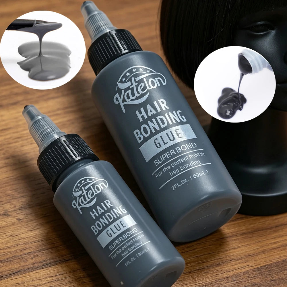 Invisible Hair Glue for Lace Wigs & Extensions – Waterproof