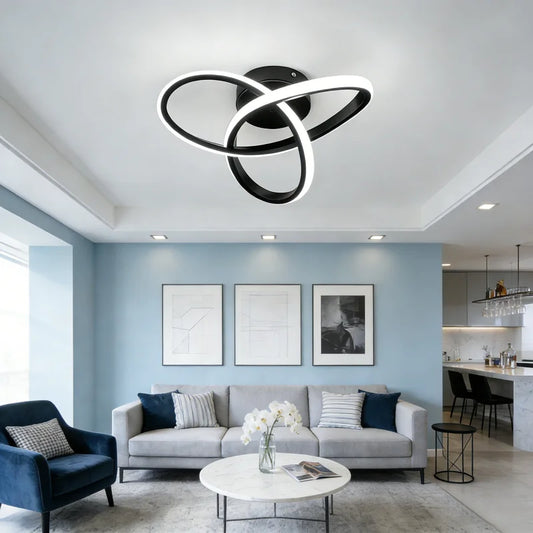 22W LED Ceiling Light | 3 Color Modes | Modern Chandelier LED Ceiling Chandelier Peaceful Pleasures Health and Wellness