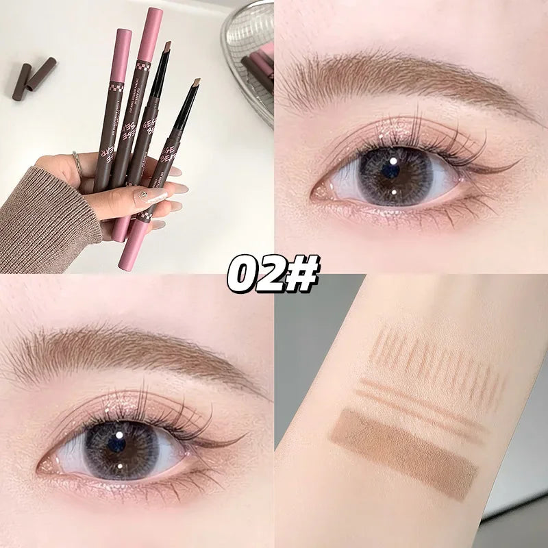 2-in-1 Eyebrow Pencil & Brow Tint Kit – Waterproof Natural Look