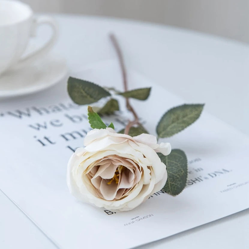 Artificial Silk Rose Bouquet – Wedding & Home Decor Flowers