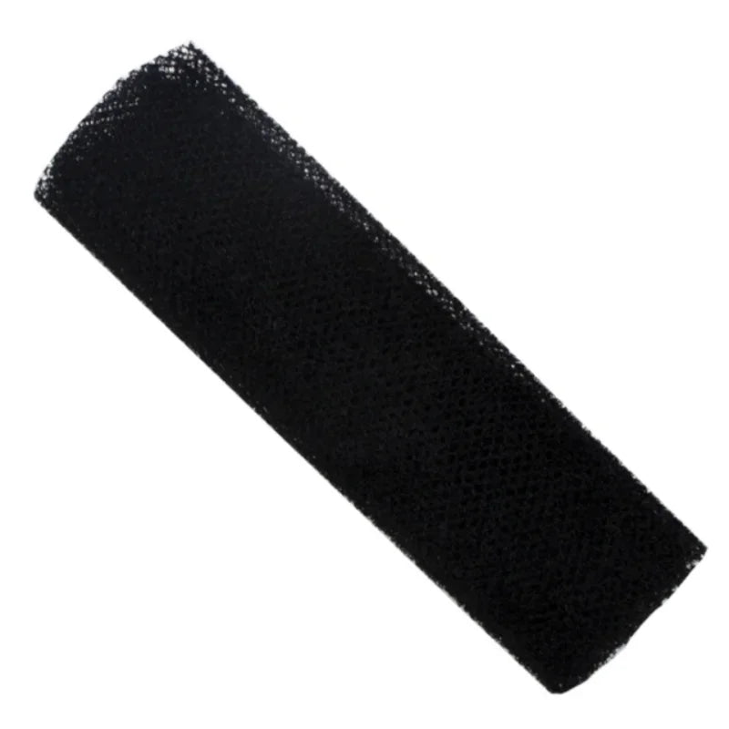 Exfoliating African Net Bath Sponge & Loofah Washcloth – Double-Sided Shower Scrubber for Smooth Skin (1/3 Pcs) Peaceful Pleasures Health and Wellness black 55g