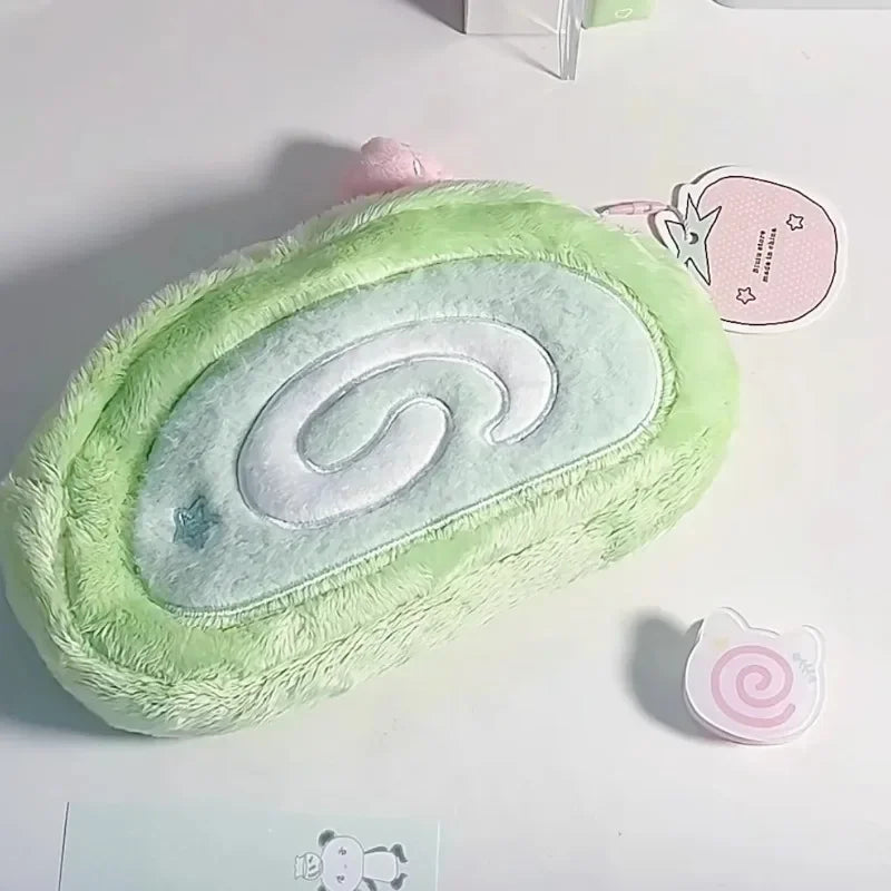 Cute Plush Pencil Case – Large Capacity Stationery Bag