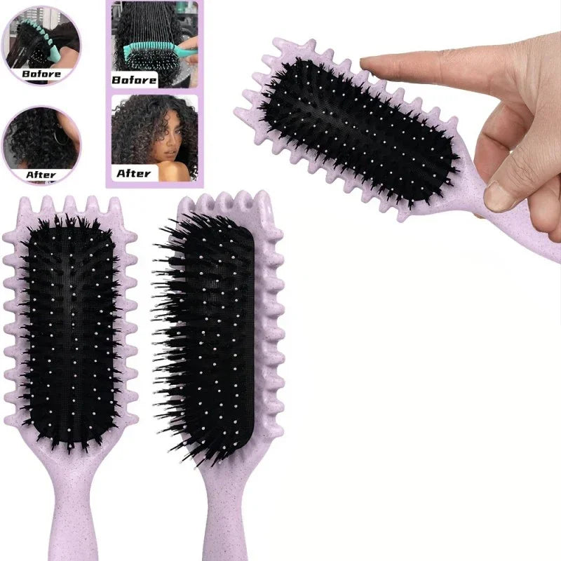 Curling Hair Styling Brush for Men & Women – Salon Quality Peaceful Pleasures Health and Wellness
