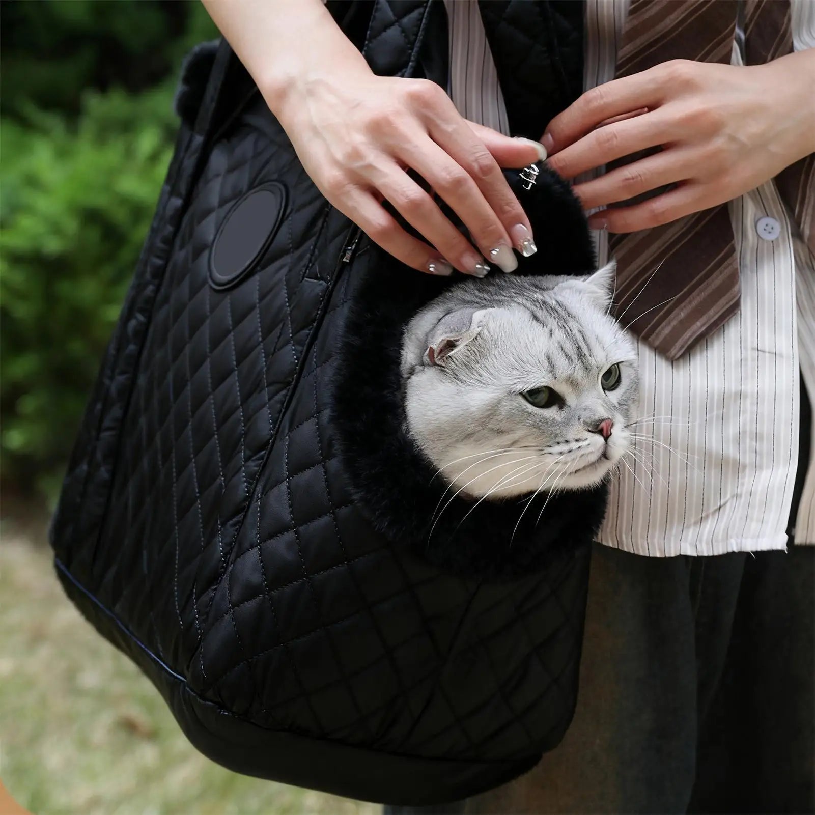 Dog Carrier Ergonomic Comfortable Waterproof Pouch Pet Bag Carrier For Cats Puppies Kittens Winter Travel Walk Car Outdoor Peaceful Pleasures Health and Wellness