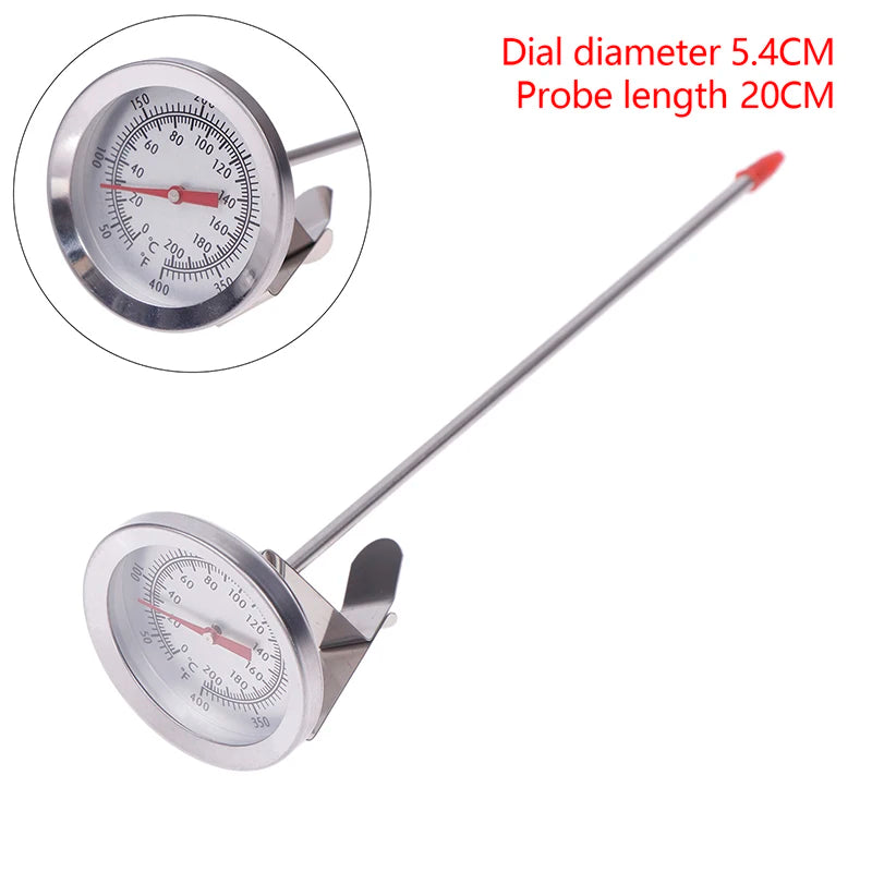 Stainless Steel Probe Thermometer – Meat, Milk & Coffee