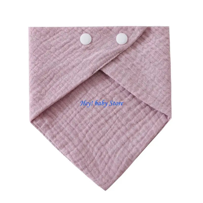 Newborn Baby Drool Bib & Burp Cloth | Soft Cotton 0–1Y