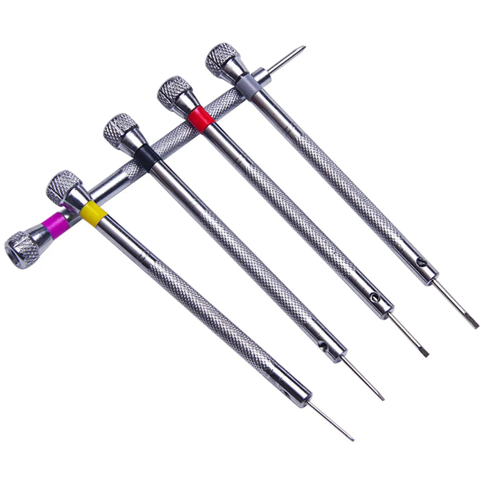 5Pcs Portable Precision Screwdriver Kit Watch Repair Tools Eyeglasses Sunglasses Jewelry Electronics DIY Home Repair Kit Easy to Peaceful Pleasures Health and Wellness