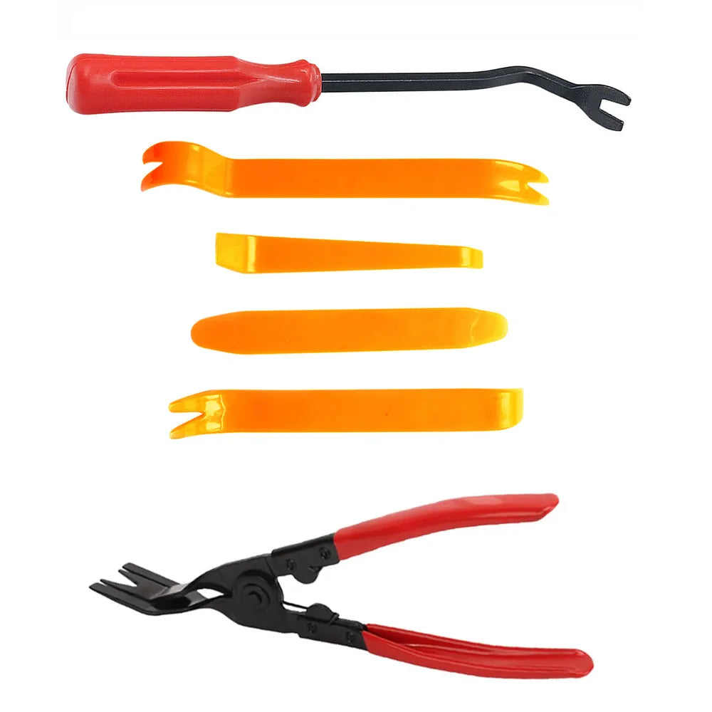 Car Interior Trim Removal Tool Kit – Pry Bar & Door Panel Set