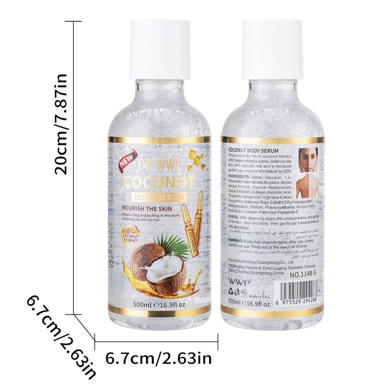 Kojic Turmeric AHA Papaya Face & Body Serum 500ml