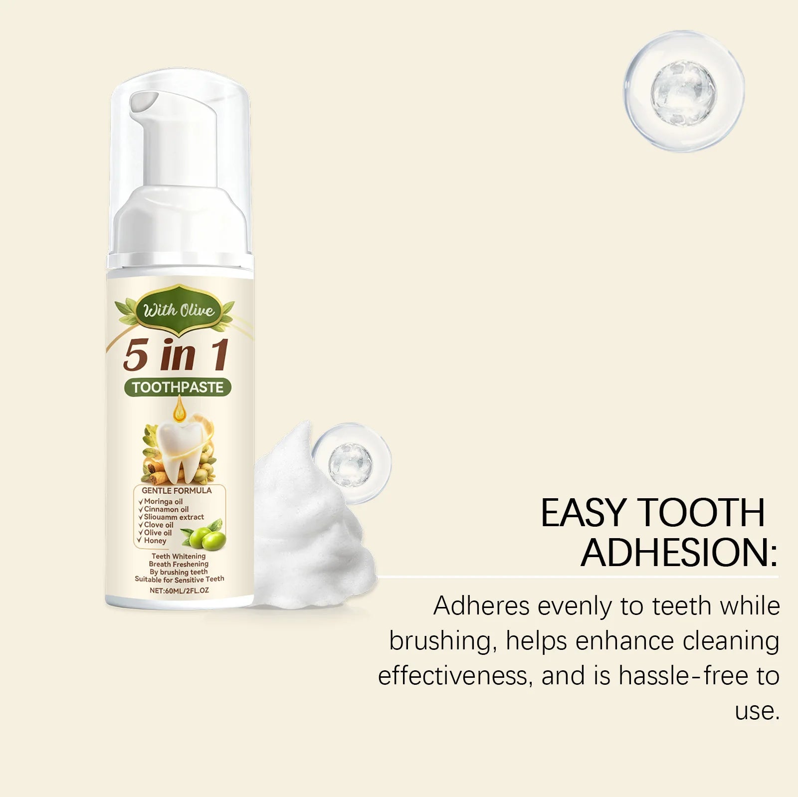 Olive Teeth Clean Toothpaste for Oral Health Peaceful Pleasures Health and Wellness