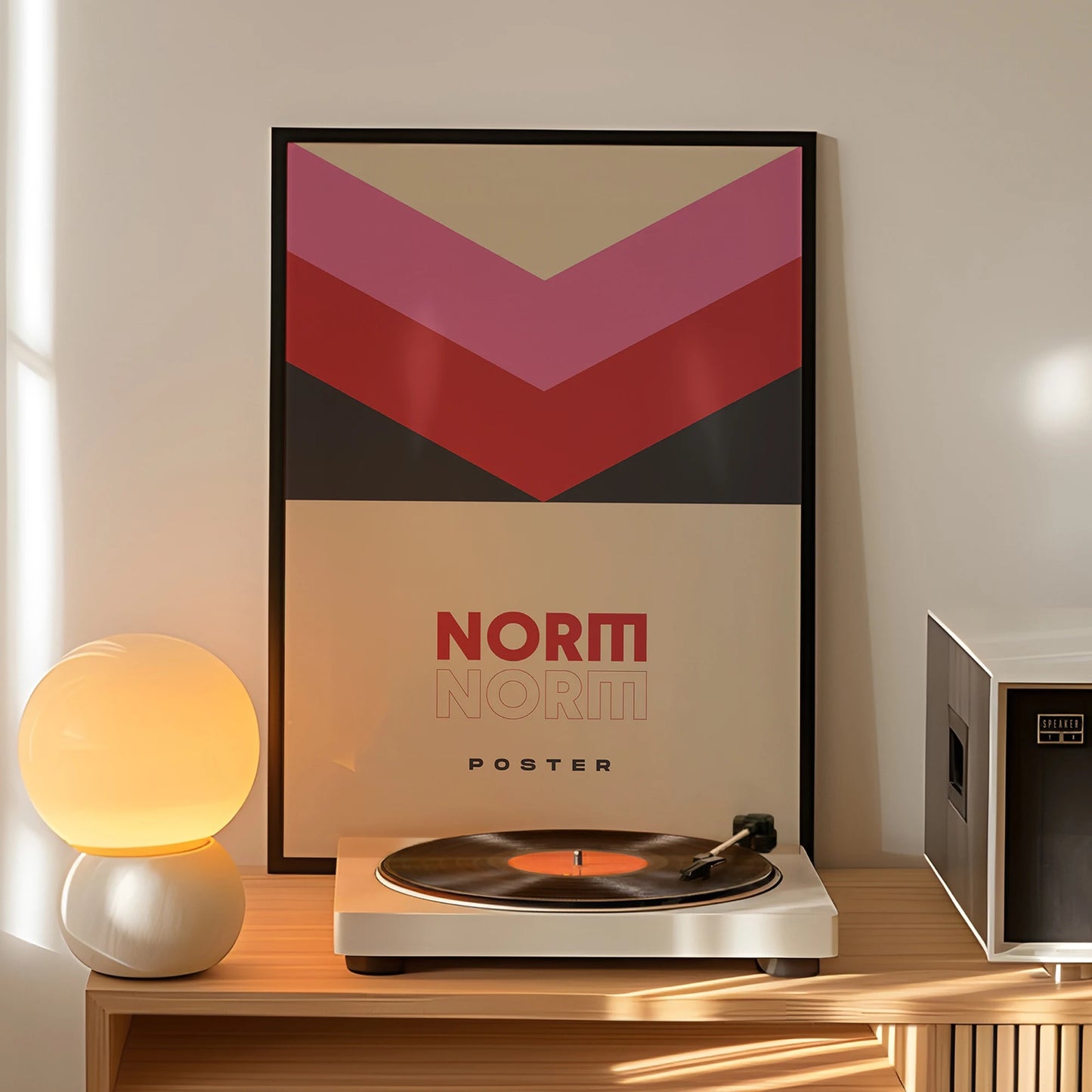 Modern Minimalist Abstract Canvas Wall Art Print | Home Decor