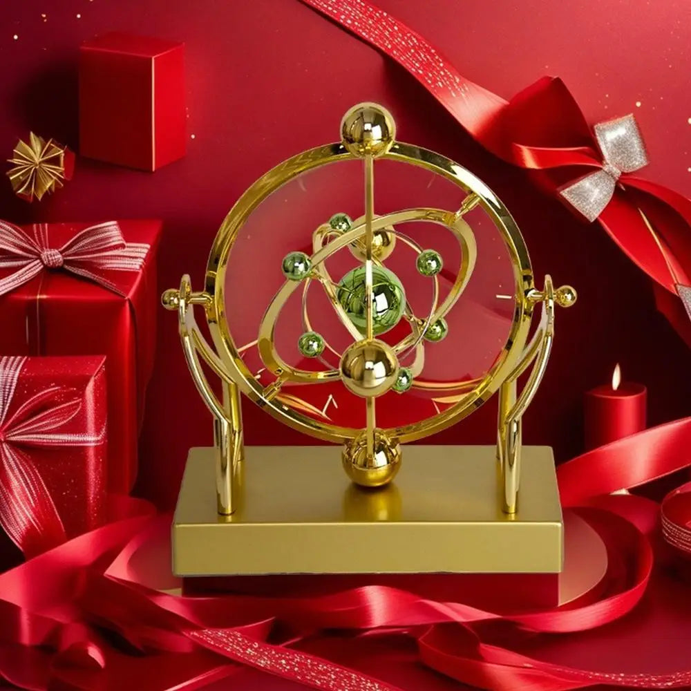 Celestial Orbit Kinetic Pendulum Sculpture | Desk Décor