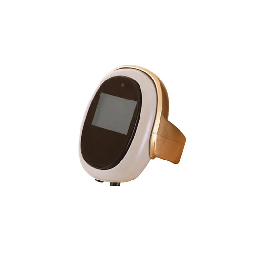 Automatic Counter, Concealed Hand Press Clip, Vibration, Night Light Flashing, Charging, Digital Display Screen, Ring Counter Peaceful Pleasures Health and Wellness