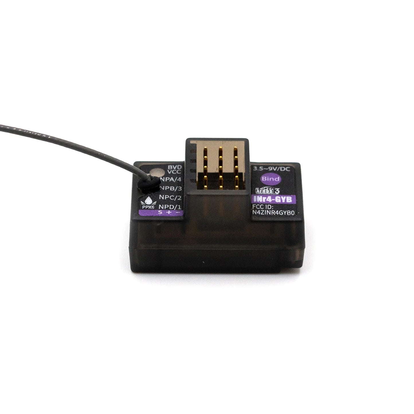 Flysky INr4-GYB 4-Channel Gyro Receiver AFHDS 3 | NB4 Noble