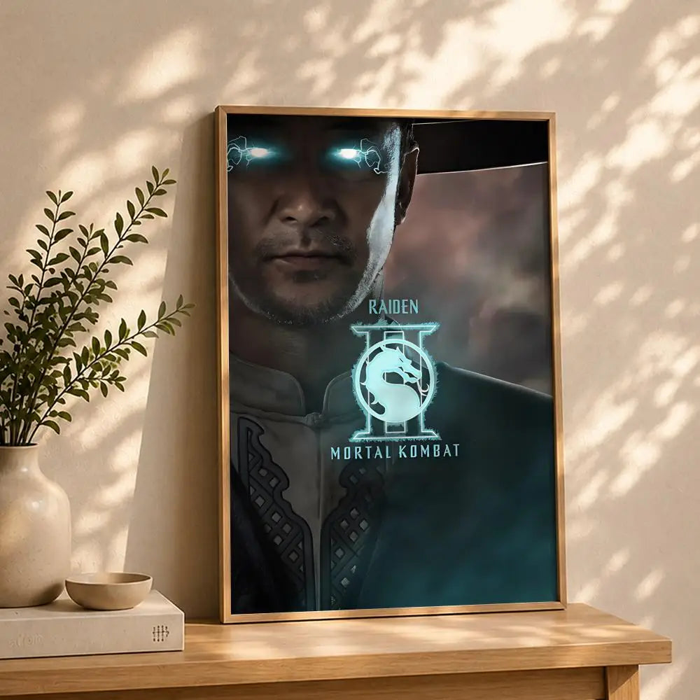 Mortal Kombat Movie Poster – HD Self-Adhesive Waterproof Wall Art
