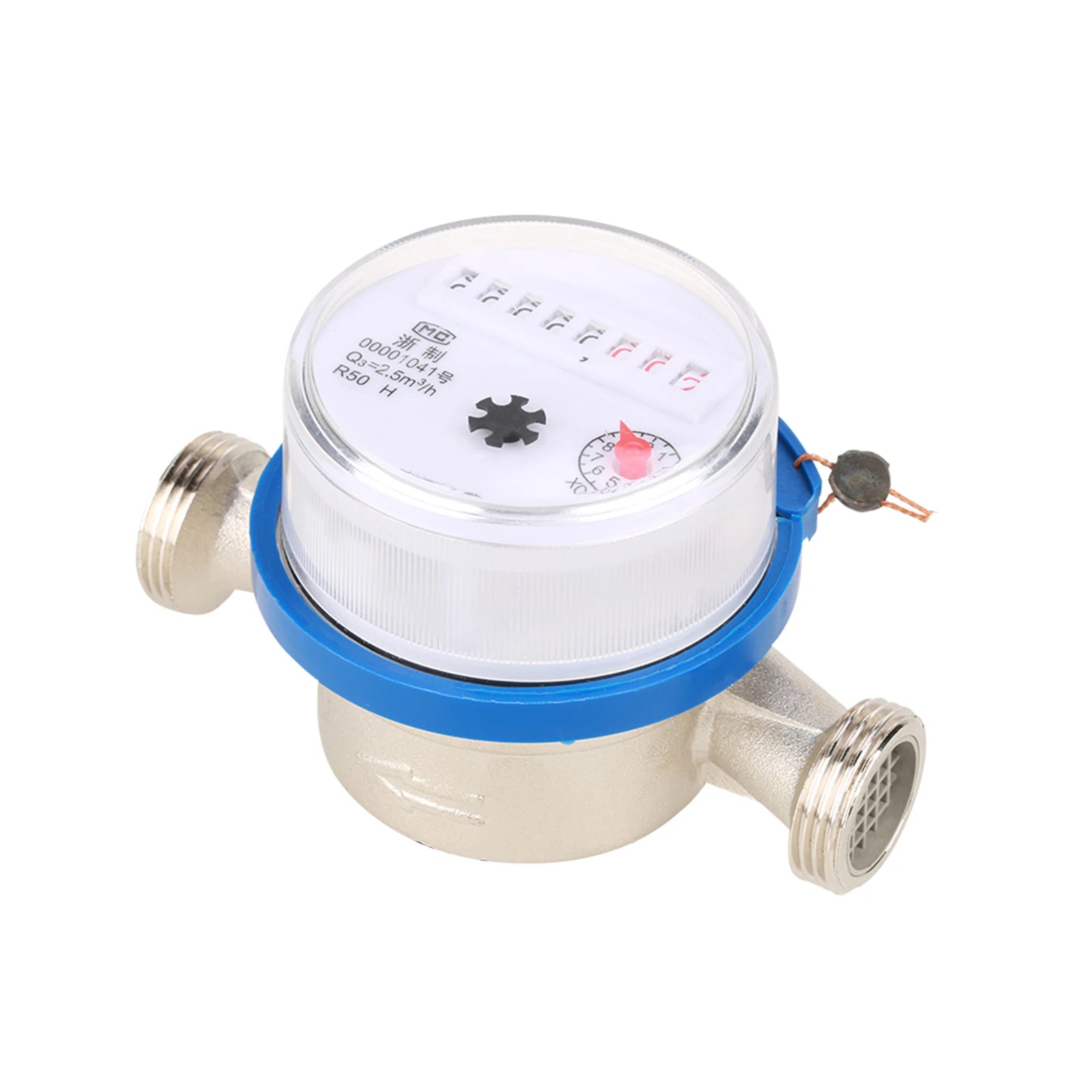 Cold Water Meter Highest Quality Materials Easy To Install Resistant To Corrosion Water Meter for Measuring Home Garden Water Peaceful Pleasures Health and Wellness