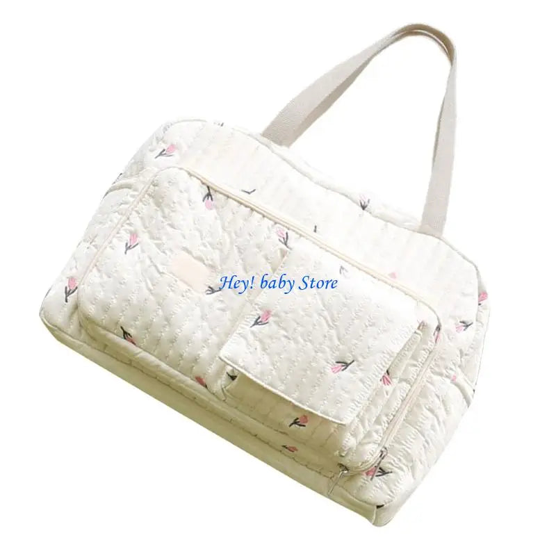 Embroidery Maternity Diaper Bag | Shoulder, Tote & Crossbody