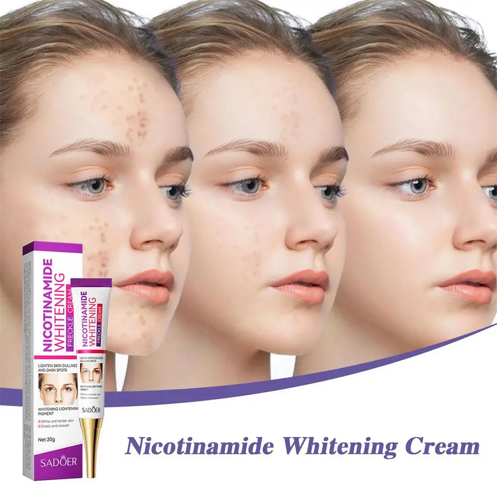 Nicotinamide Brightening Face Cream 20g – Lightweight Moisturizer with Hyaluronic Acid & Vitamin C for All Skin Types Peaceful Pleasures Health and Wellness