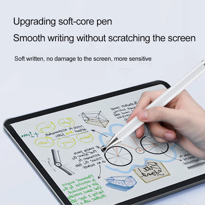 3-in-1 Capacitive Stylus For Touch Screen Stylus Pen For Tablet Touch Pen For Cell Phone Universal Capacitive Pencil For Phone Peaceful Pleasures Health and Wellness