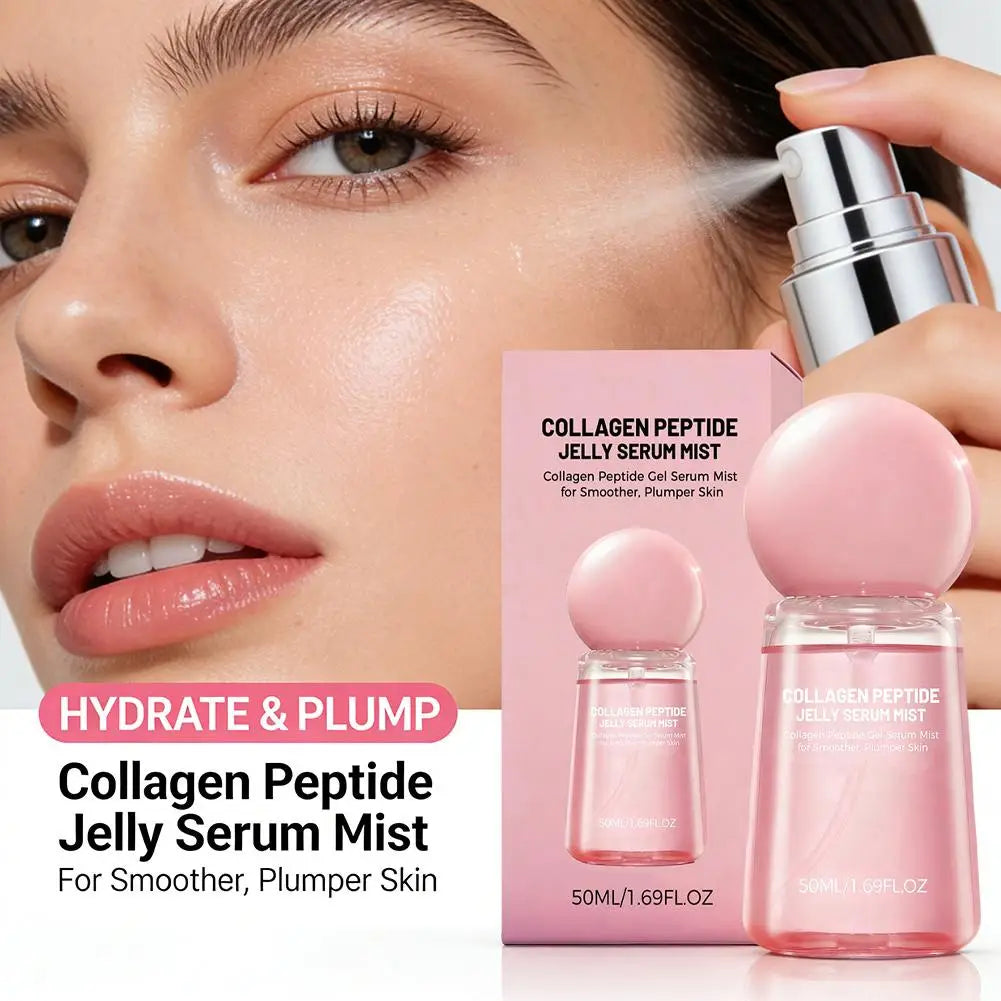 Collagen Peptide Jelly Serum Mist – Hydrating Firming Spray