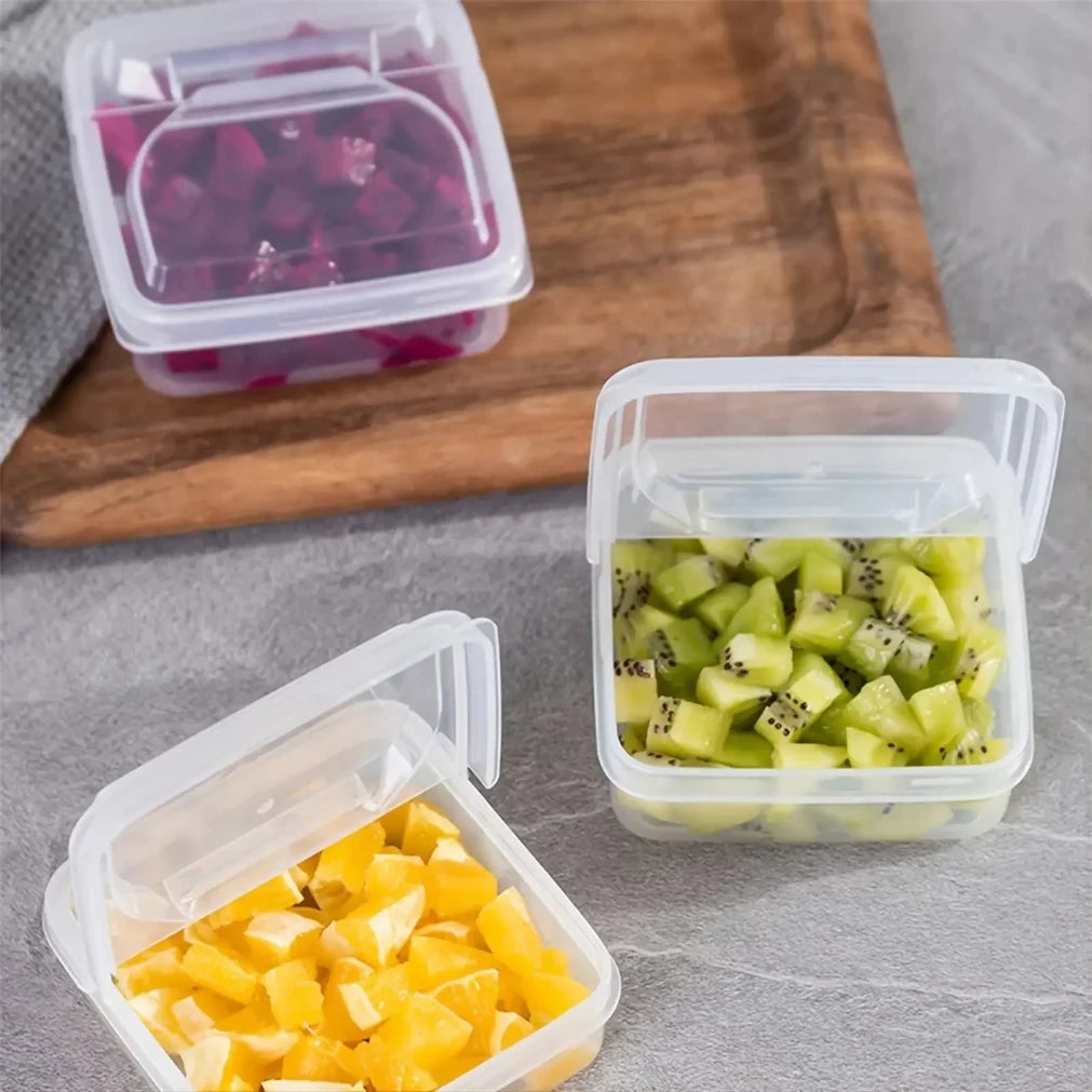 Clear Cheese & Butter Container with Flip Lid | Fridge Storage