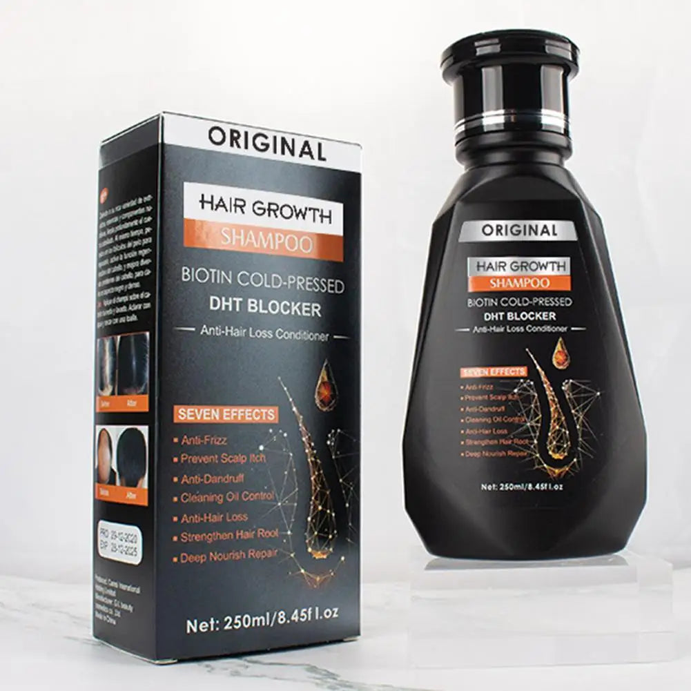 Biotin Ginger Shampoo for Hair Growth – 250ml Hair Care Peaceful Pleasures Health and Wellness