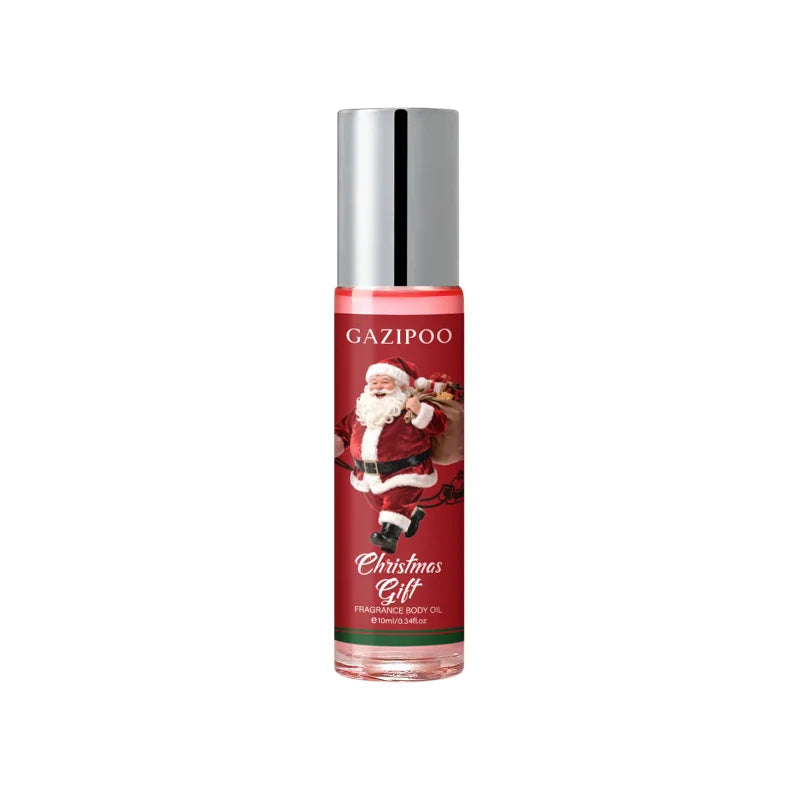 Christmas Holiday Perfume Christmas Tree Pineapple Gingerbread Long-lasting Fragrance Floral Fruity Gift Set Pheromone Perfume Peaceful Pleasures Health and Wellness Red 10ml